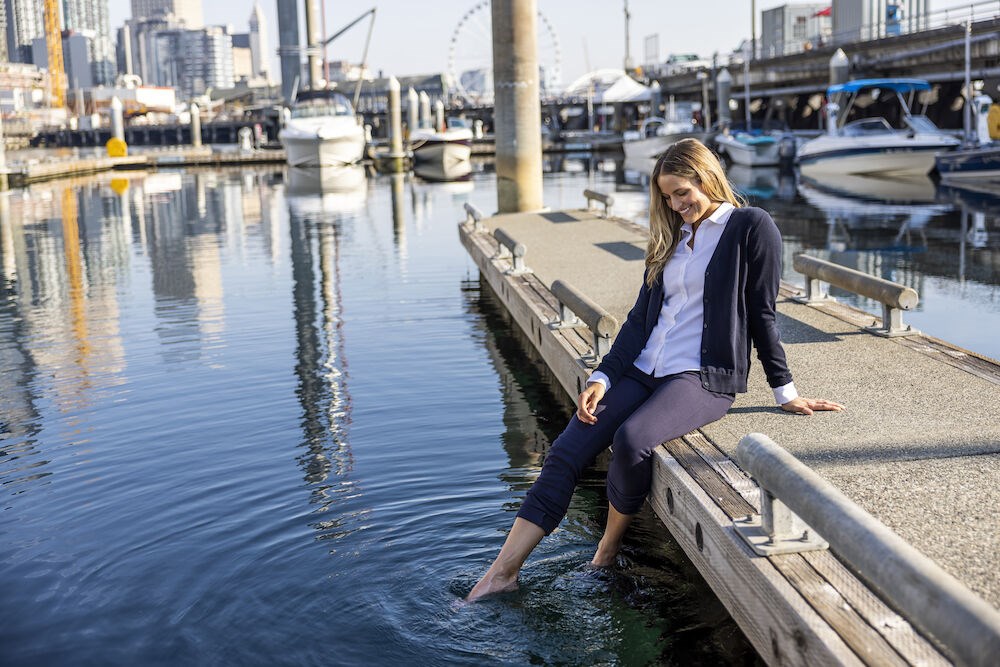 Cutter & Buck - Tofino Pants Ladies Dark Navy XS